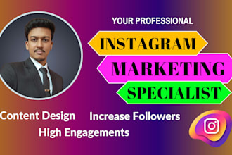 be your instagram marketing manager