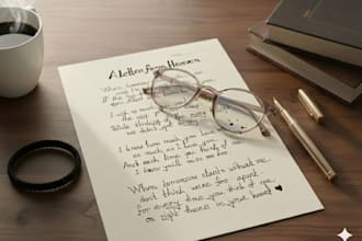 write anything with my beautiful handwriting