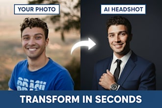 create professional ai headshot photos for your CV linkedin