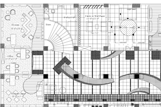 draw plan in autocad, convert PDF, sketching measurements
