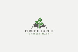 do modern ministry, religious and church logo design