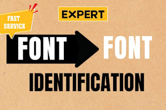 identify any font from your image quickly in 1 hour