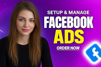 be your facebook ads specialist for high converting campaigns