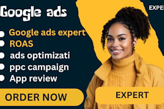 create and optimize high roas google ads PPC campaigns