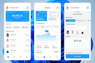 develop fintech app, payment app, neo bank app, nfc payment app, wallet app