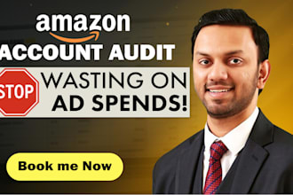 audit amazon ppc, amazon ads campaign and amazon listing