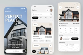 develop ai real estate app, ai roommate finder app, houzi app, room booking app
