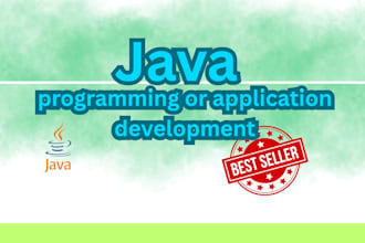 develop java applications, scripts, or backend systems