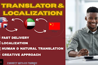 translate and localize between english, japanese, and navajo with cultural