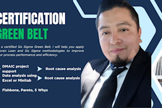 coach you to pass your six sigma green belt certification