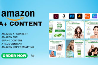 design amazon aplus content, amazon ebc, enhance brand content, a plus content