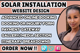 solar website solar installation renewable energy solar wordpress website