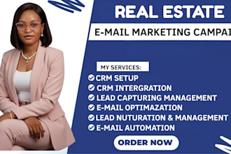 do real estate email marketing campaign gohighlevel real estate lead management