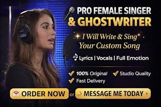 produce gospel music country ballad soulful ghost producer female vocalist
