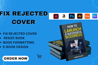 fix rejected cover, KDP paperback, resize book cover for amazon kdp and lulu