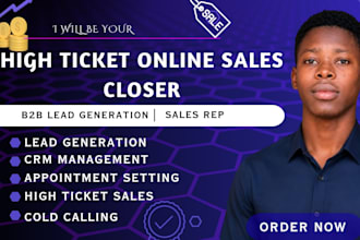 be your commission based sales closer sales representative online sales closer