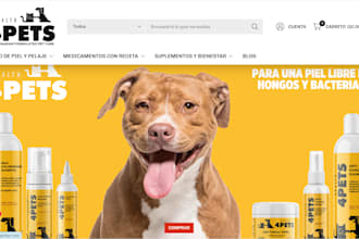 do shopify pet store design, pet accessories website,shopify animal care store
