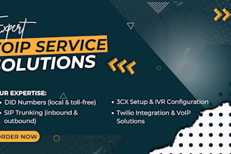 setup twilio, plivo, nexmo, 3cx API for SMS, voice calls, and custom flow
