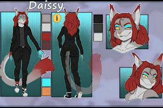 furry reference sheet furry ref sheet anthro ref sheet nsfw and sfw ref sheet