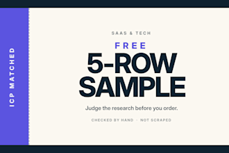 do saas and tech b2b lead generation with verified decision maker emails