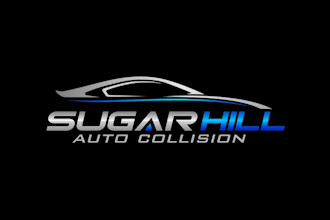 make amazing automotive logo for sugar hill auto collision