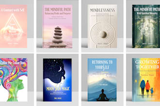 do book cover design, ebook cover design, KDP book cover