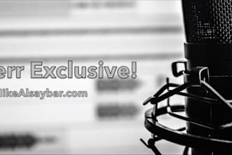 record a professional, studio quality voiceover