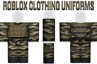 design custom roblox clothing avatar outfits shirt pants ugc fashion designer