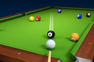 create pool game, billard game, 8 billiard game, blackjack rummy game