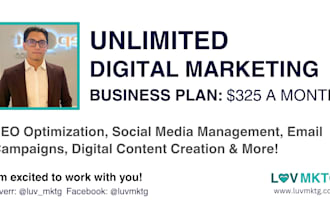 provide ulimited digital services for your company