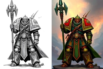 paint your warhammer 40k, sigmar and dnd miniatures