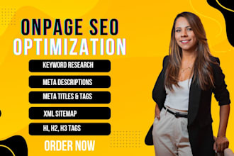 do onpage seo geo aeo service for wordpress shopify wix squarespace website