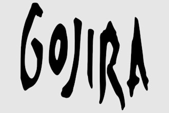 design a brutal death metal band logo