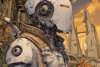 sci fi illustration and sci fi art