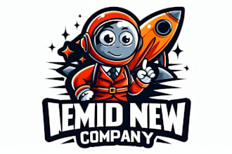 design eye catchy fascinating mascot logo in 12 hours