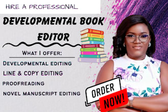 do substantive developmental and line copy editing for romance fantasy fiction