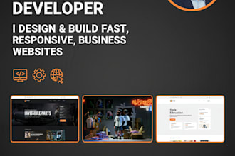 develop a custom wordpress site with elementor or gutenberg