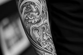 draw custom tattoo designs
