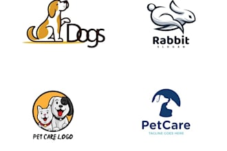 design unique, cute pet, cat, app, dog, animal, gaming, mascot logo