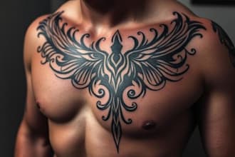 design a polynesian maori tribal tattoo