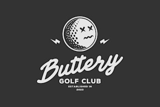 design a high quality professional unique golf logo