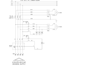 autocad electrical panel schematic drawing
