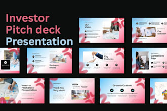 design investors pitch decks presentations