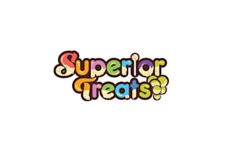 design white chocolate covered grapes sprinkled fruity pebbles dust logo