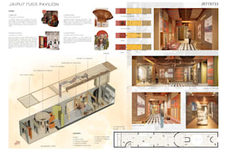 create professional architecture portfolios and presentation sheets