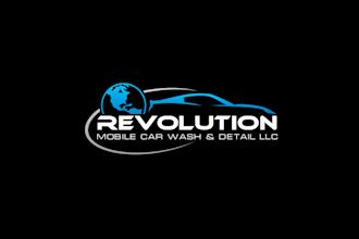 design inspirational mobile car wash detail logo