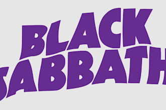 create an extreme death metal logo