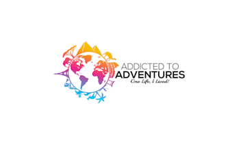 design super adventure travel around logo