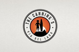 design spotless lake house name logo