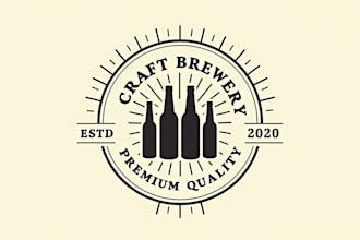 make eye catching party beer logo